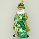 Irish Santa with Cross